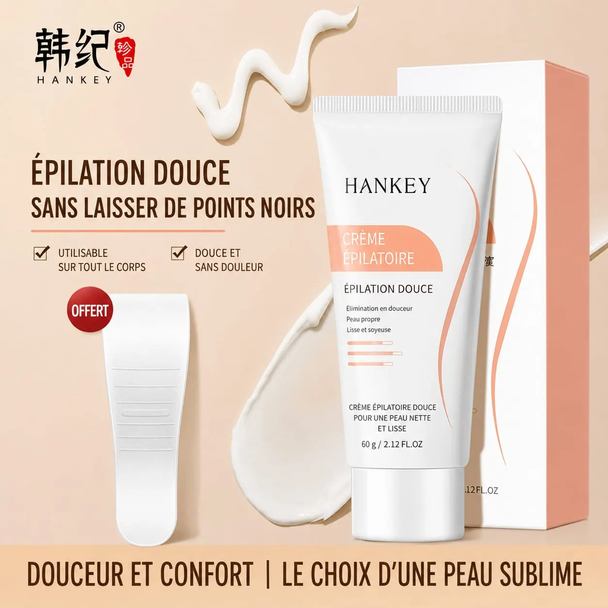 Texture crème