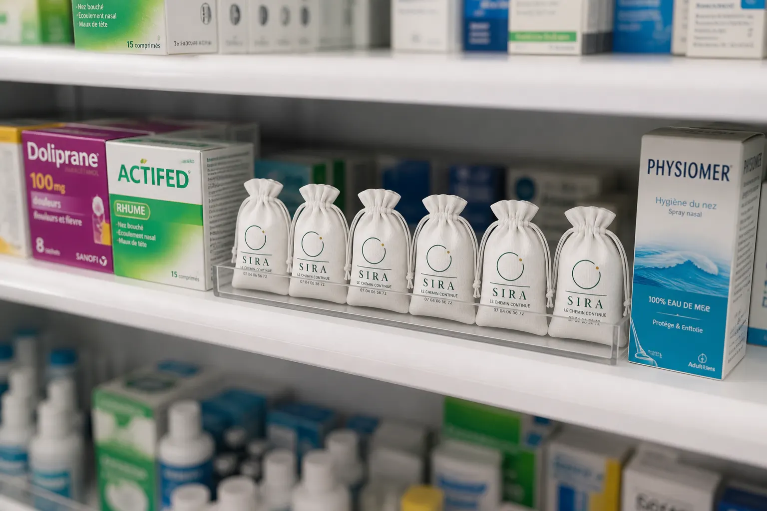 SIRA 10 g en rayon pharmacie